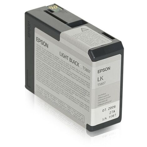 Epson T580700 Cartuccia d'Inchiostro 1 pz Originale Nero light (1/5)
