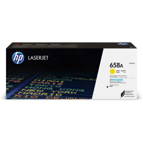 HP Cartuccia Toner Giallo Originale LaserJet 658A
