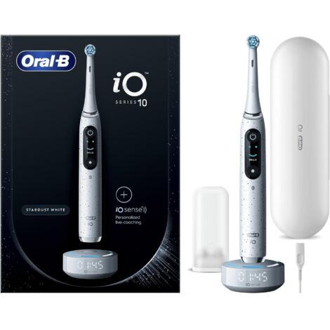 Oral B iO Spazzolino Elettrico Ricaricabile 10 Bianco 1 Testina 1 Custodia Da Viaggio 1 Caricatore (1/5)