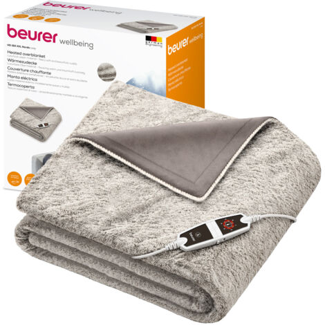 Beurer Coperta Riscaldante Elettrica HD 150 XXL 200x150 cm 3 Livelli Temperatura