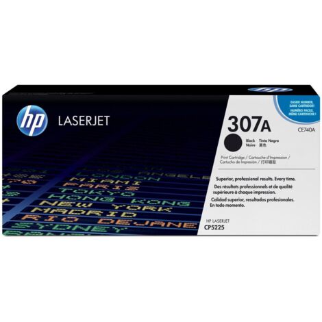 HP 307A Black Original LaserJet Toner Cartridge cartuccia toner 1 pz
