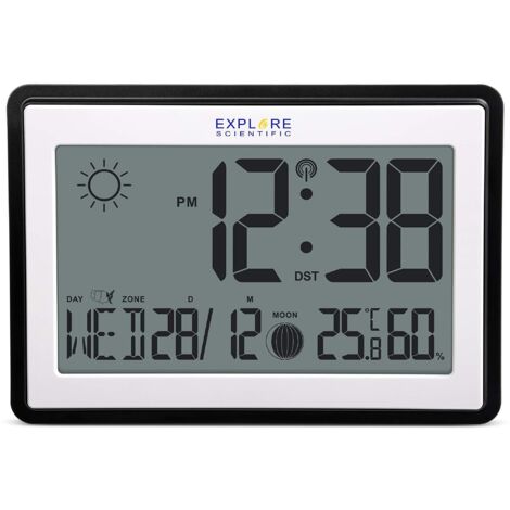 Explore Scientific RDC8002 stazione meteorologica digitale Nero, Bianco LCD Batteria (1/5)