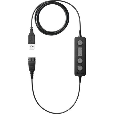 Adattatore Jabra Link 260 per auricolari USB-C a USB-A, compatibile con Biz 2300 Duo, 2300 MS QD Mono, 2300 QD Mono e 2400 Duo (1/3)