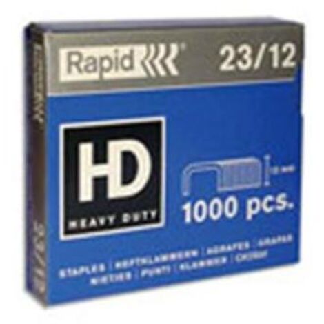 Rapid 24869400 Punti per alti spessori galvanizzati 1000 pz capacità 60-90 fogli (1/2)