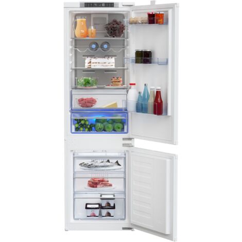 Frigorifero Beko BCNA275E4SN Combinato Total No Frost da Incasso 254 L Classe E Bianco