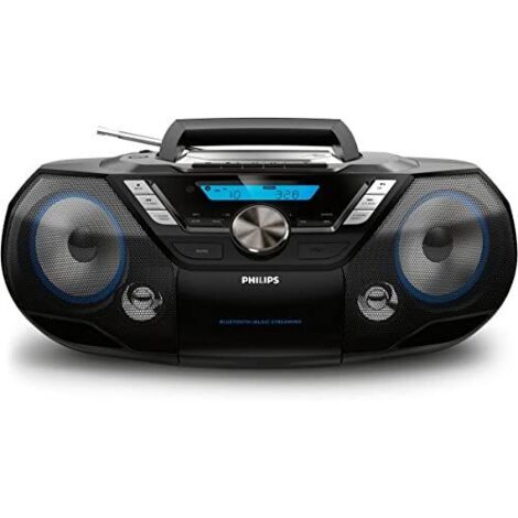 Philips AZB798T/12 impianto stereo portatile Analogico e digitale 12 W Nero