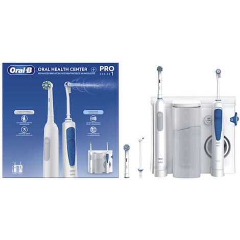 Oral-B Idropulsore Spazzolino Elettrico Health Center Bianco