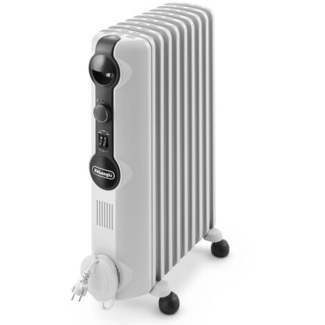 De’Longhi TRRS 0920 stufetta elettrica Interno Bianco 2000 W Riscaldatore ambiente elettrico a olio
