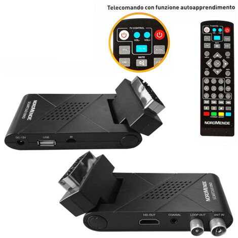 Decoder Digitale Terrestre Scart265-10/Nd Scart/Hdmi Dvb-T/T2