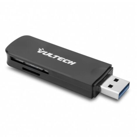 Vultech Card Reader USB 3.0 Lettore di Memoria Nero (1/4)