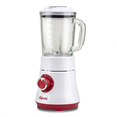 Girmi FR23 Frullatore da Tavolo 0,6 L Rosso Trasparente Bianco 300 W