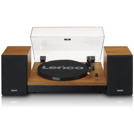Lenco LS-310WD Piatto audio Giradischi con trasmissione a cinghia Nero Legno Manuale