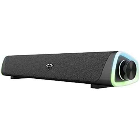 Trust GXT 620 Axon Soundbar Illuminata Altoparlante 2.0 Canali 12 W Nero