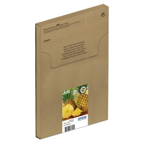 Epson 604 EasyMail cartuccia d'inchiostro 4 pz Originale Resa standard Nero, Ciano, Magenta, Giallo (1/3)