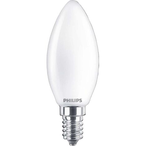 PHILIPS LIGHTING Led candela vetro 25w e14 2700k non dim