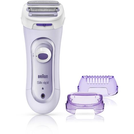 Depilatore Elettrico Braun LS 5560 Trimmer Silk Epil Ricaricabile Lilla
