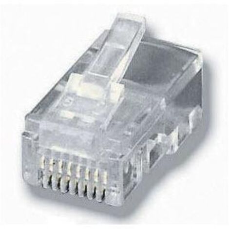 Kit 100 connettori rj45 equip telefonia 121151 (1/2)