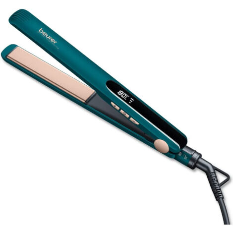 Beurer HS 50 Ocean Piastra per Capelli in Ceramica alla Cheratina Blu (1/5)