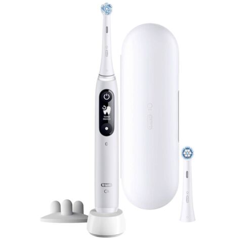 Spazzolino Elettrico Oral-B iO 6 a Vibrazione Bianco
