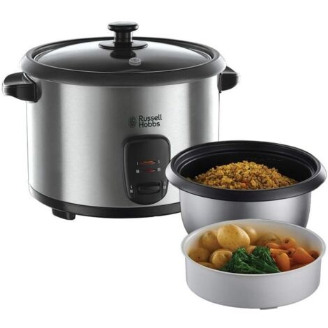Russell Hobbs 19750-56 Cuoci Riso Acciaio Inossidabile 1,8 L 700 W
