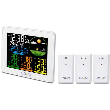 Oregon Scientific OXS058 Barometro con Display Stazione Barometrica Digitale Bianco