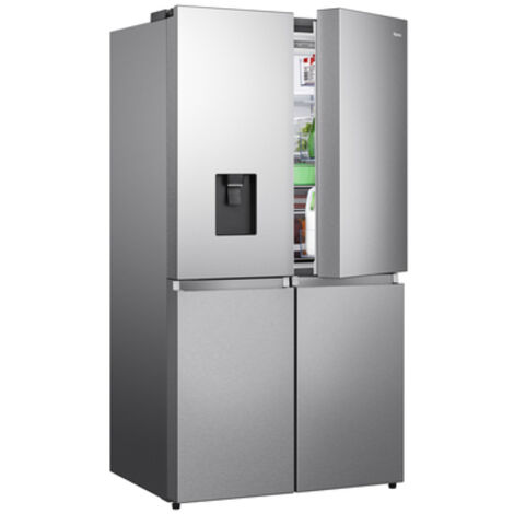 Hisense Crossdoor 4 609Lt 178x91x72cm dispenser inox