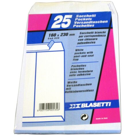 Blasetti 0535 busta Bianco 25 pz (1/2)