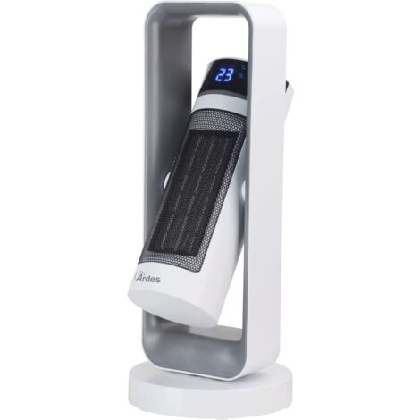 Termoventilatore Ardes OBLIVION AR4P20 Torre Ceramica 2 Livelli di Potenza Eco e Comfort con Pannello Comandi Touch Bianco (1/5)