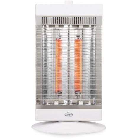 Argoclima Stufetta al Carbonio Alan Interno Elettrico al Quarzo Bianco 1000 W (1/5)