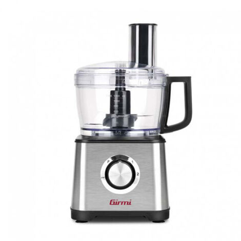 Girmi RB76 Robot da Cucina 600 W 1,2 L Nero Stainless Steel