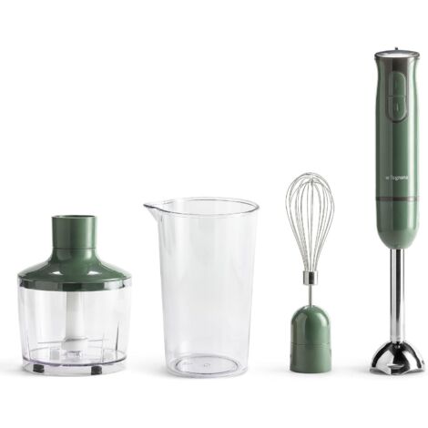 Frullatore Mixer A Immersione 600W 3 In 1 Linea Iridea Verde Salvia
