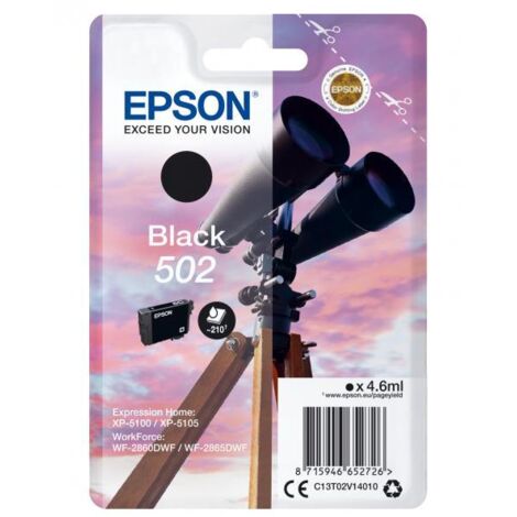 Epson EPS502BK Singlepack Cartuccia inchiostro Nero (1/3)