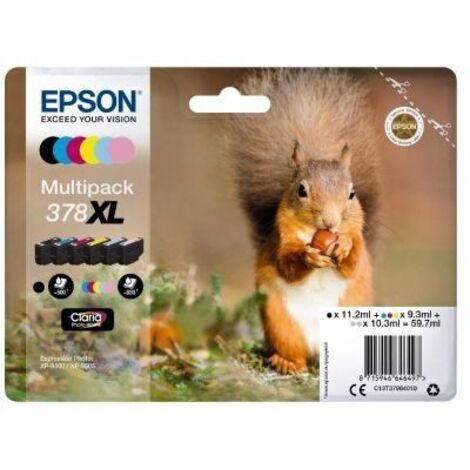Epson Squirrel 378XL cartuccia d'inchiostro 1 pz Originale multipack color (1/5)