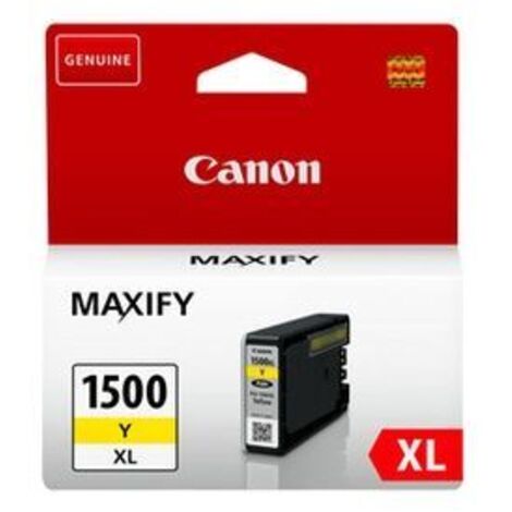 Canon Cartuccia d'inchiostro giallo a resa elevata PGI-1500XL