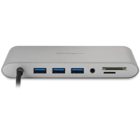 Kensington Docking station portatile senza driver doppia uscita video UH1440P USB-C 5 Gbps – DP/HDMI/VGA (1/5)