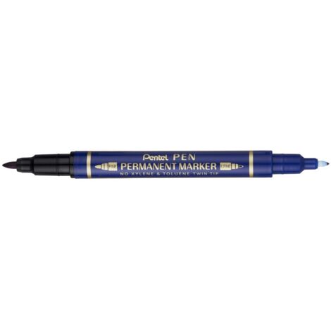 Pentel N75W-CE marcatore permanente Combinata Blu 1 pz (1/2)