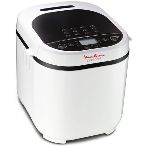 Moulinex OW2101 Pain Plaisir Macchina del Pane 1 kg 12 Programmi 650W Bianco