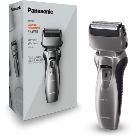 Panasonic ES-RW33-H503 Rasoio 2 Lame WET DRY Grigio scuro Trimmer Baffi e Basette