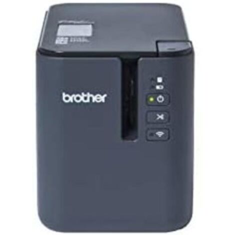 Brother PT P950NW Stampante per Etichette CD Trasferimento 360x360 DPI 60 mm s Con cavo e senza cavo LAN TZe Wi Fi Nero (1/5)