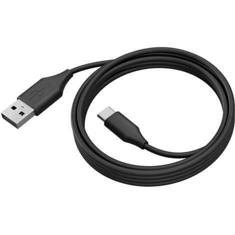 Jabra 14202-10 cavo USB USB 3.2 Gen 1 (3.1 Gen 1) 2 m USB A USB C Nero (1/2)