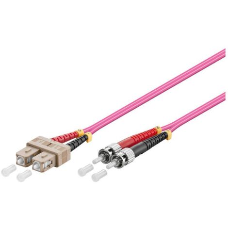 WP WPC-FP4-5STSC-010 cavo InfiniBand e in fibra ottica 1 m ST SC Viola (1/2)