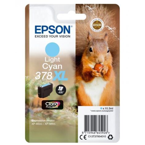 Cartuccia Epson C13T37954010 378XL light ciano [C13T37954010]