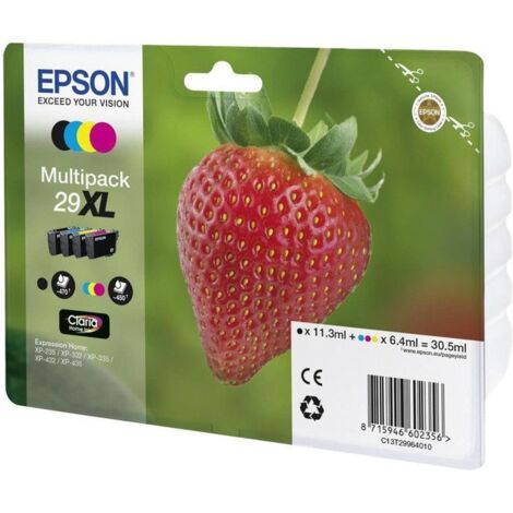 Multipack di Cartucce di Tinta Originale Epson T2996 XL - Nero, Ciano, Magenta, Giallo