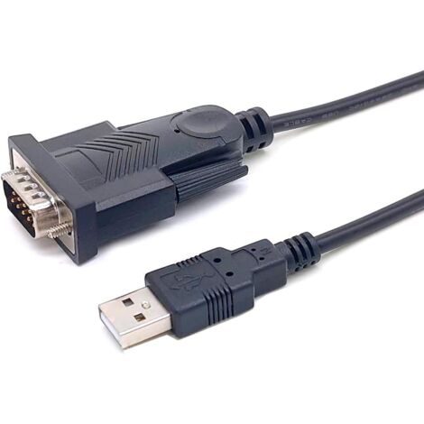 Equip 133391 cavo seriale Nero 1,5 m USB tipo A DB-9 (1/4)