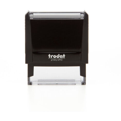 Trodat Printy 4912 Timbro Autoinchiostrante Nero 47x18mm 5 Righe Climaticamente Neutro (1/3)