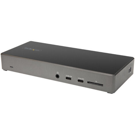 StarTech.com Dock USB type C - Docking station USB C con triplo monitor 4K - Power Delivery 100W - DP 1.4 Alt Mode & DSC, 2x DisplayPort 1.4/HDMI 2.0 - 6xUSB (2x 10Gbps) - Windows/Chrome (1/5)