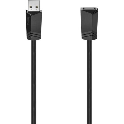 Hama Cavo prolunga USB A M / USB A F , USB 2.0, 1,5 metri, nero