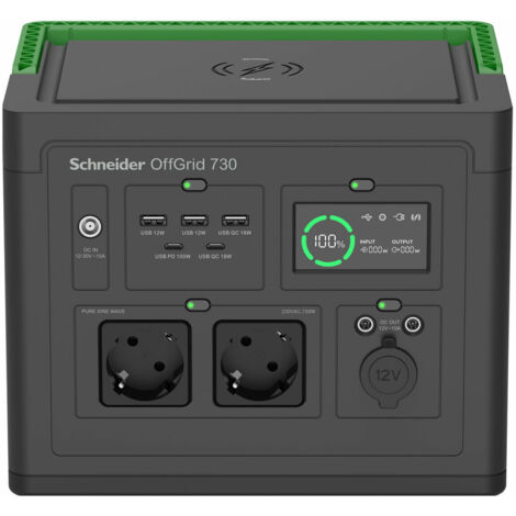 APC PPS730-GR stazione di alimentazione portatile Ioni di Litio 995 W 6,4 kg