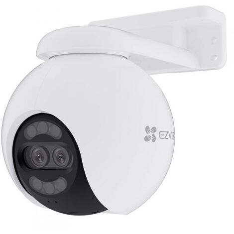 Telecamera Dual 4K Wi-Fi IP65 Bianco CS-H80x-R100-8G82WKFL Ezviz H80X