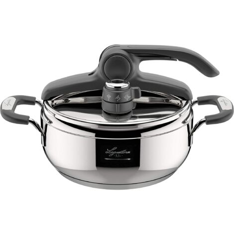Lagostina 8900524576 Briosa Pentola a pressione cm 22 L 3.5